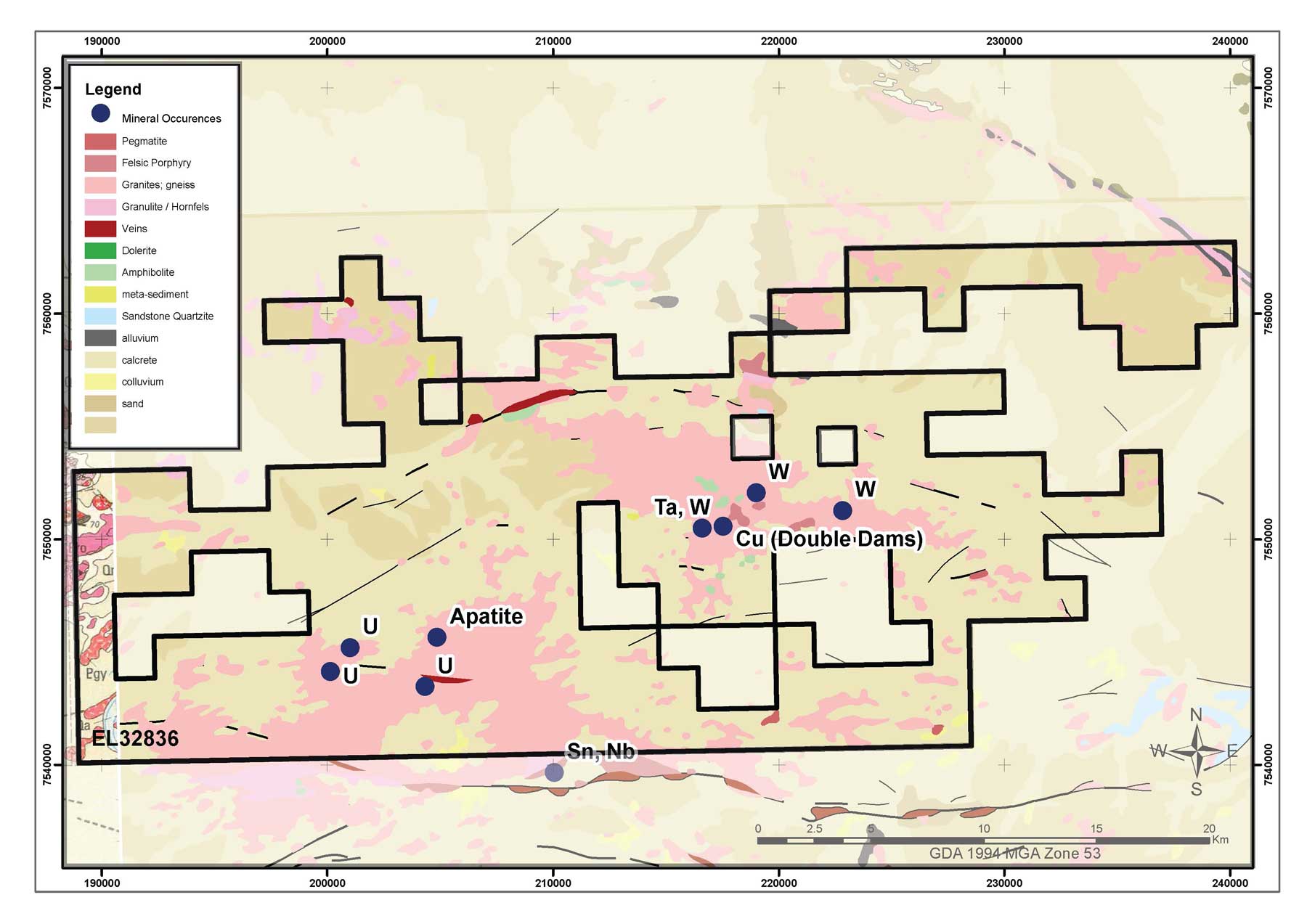 Napperby Lithium Project Oceana Lithium Ltd